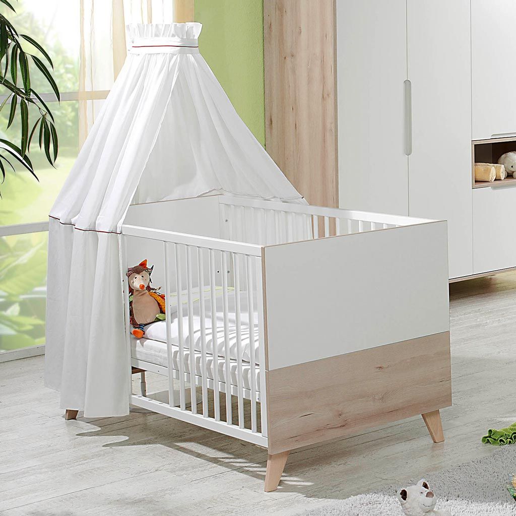 Geuther Kinderbett Wave - Mitwachsendes Bett In Pastell-Farben